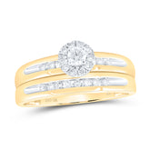 1/2CTW-DIA NK ROUND TRIO SET